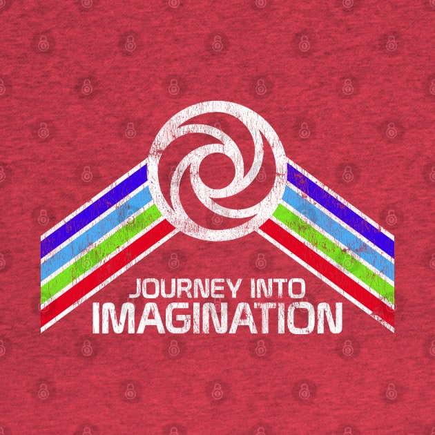 Journey Into Imagination Epcot Center Pavilion Rainbow Design by retrocot